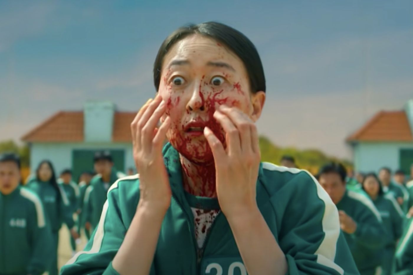 Extrait de Squid Game sur Netflix